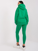 Hurt Zielony komplet casualowy z bluzą