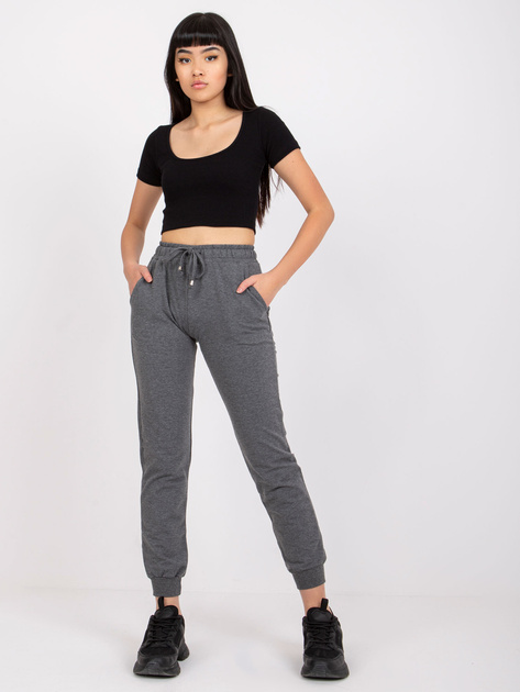 Ciemnoszare spodnie Faster