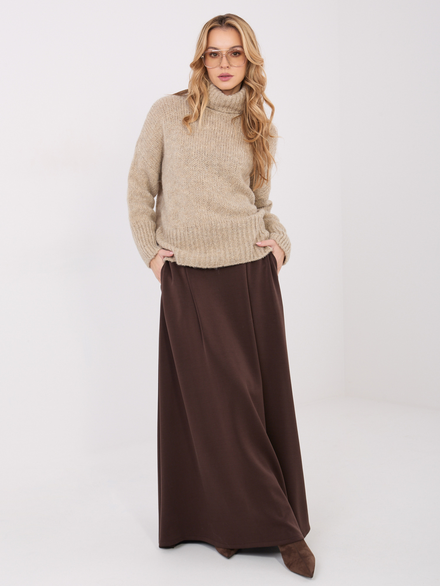Sweter beżowy