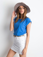 Ciemnoniebieski t-shirt Revolution