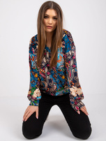 Blue Ruby Prints Ladies Blouse