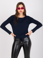 Granatowa bluzka Carla