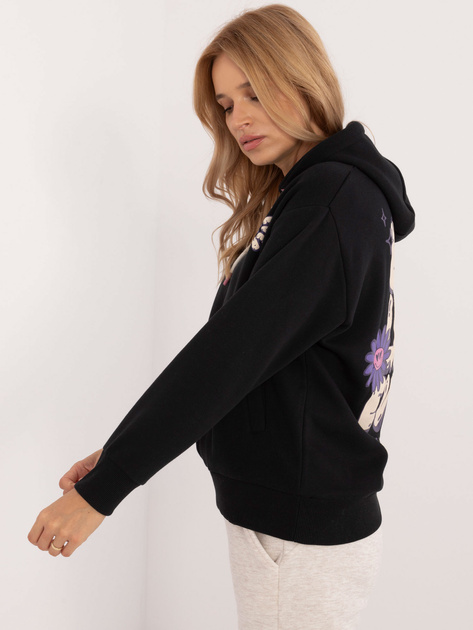 Hurt Grafitowa bluza z nadrukiem i kieszeniami SUBLEVEL