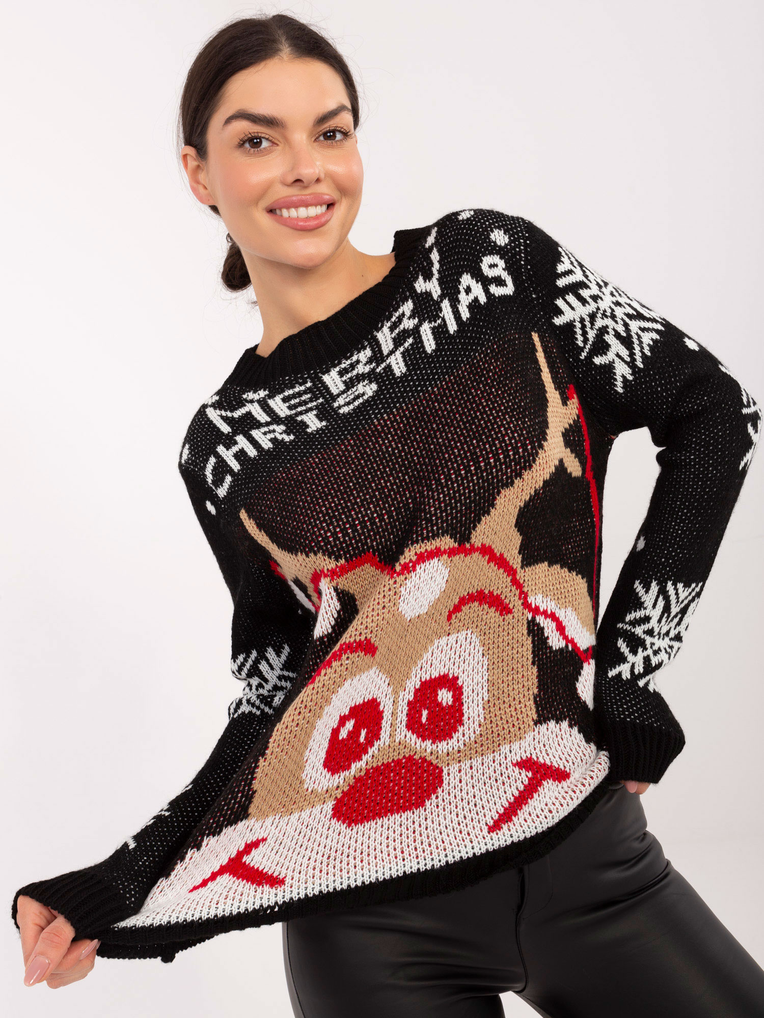 Sweter czarny