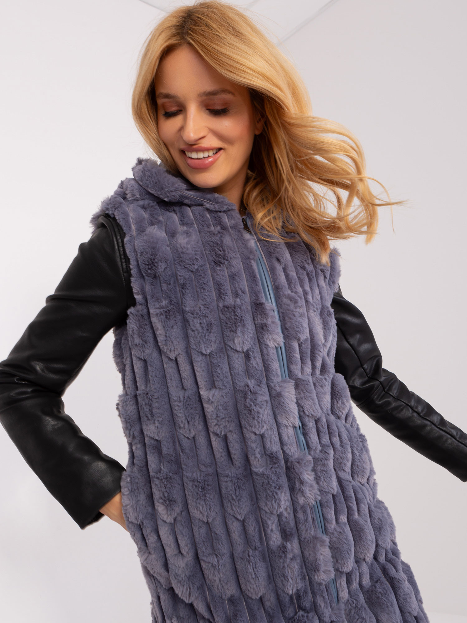 Kamizelka szary