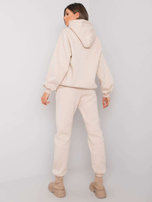 Beżowy komplet dresowy damski Jaque