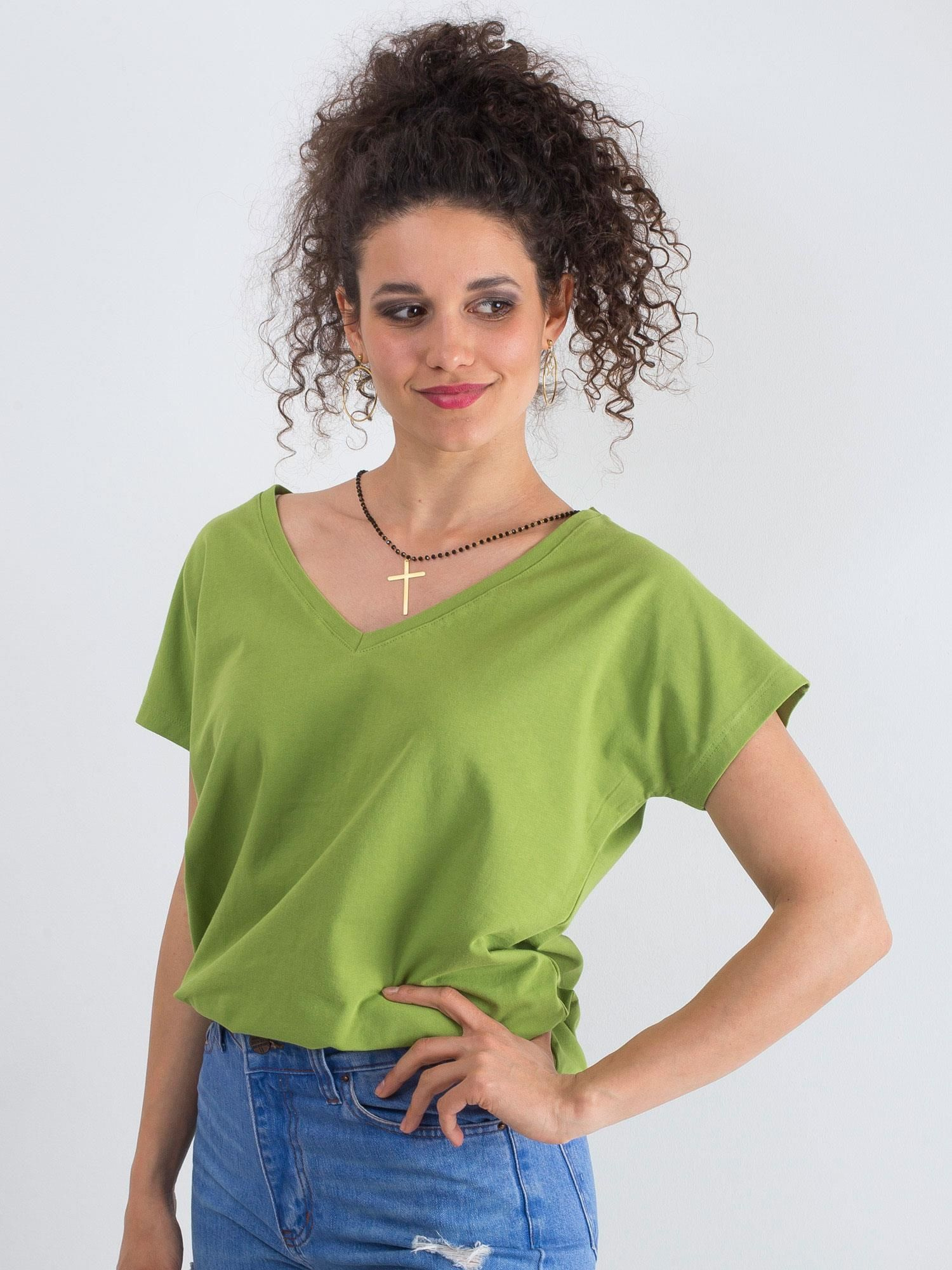 Jasnozielony t-shirt Emory