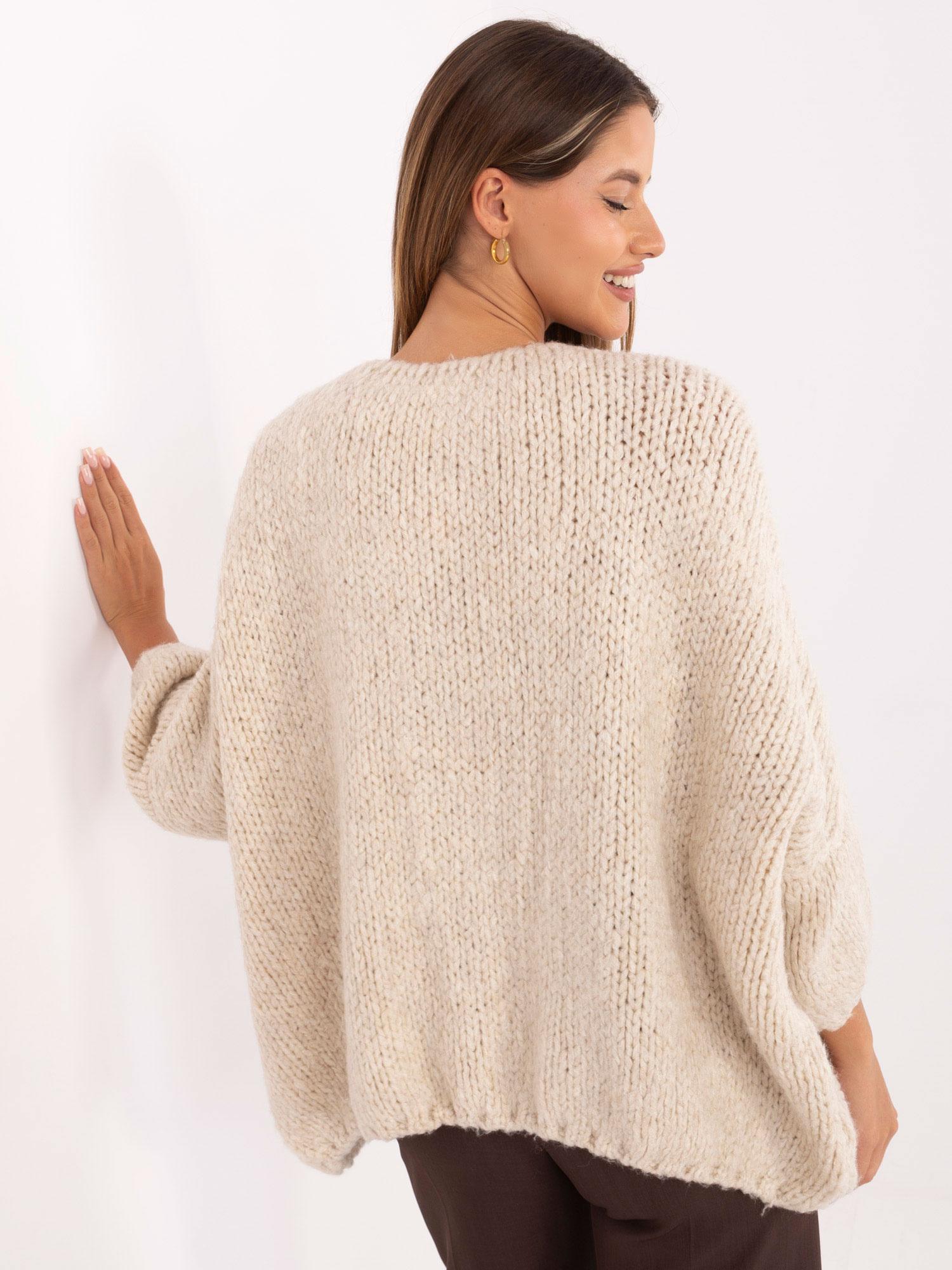 Sweter jasny beżowy