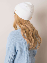 Biała czapka basic RUE PARIS