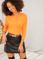 Pomarańczowa bluzka bawełniana Mona