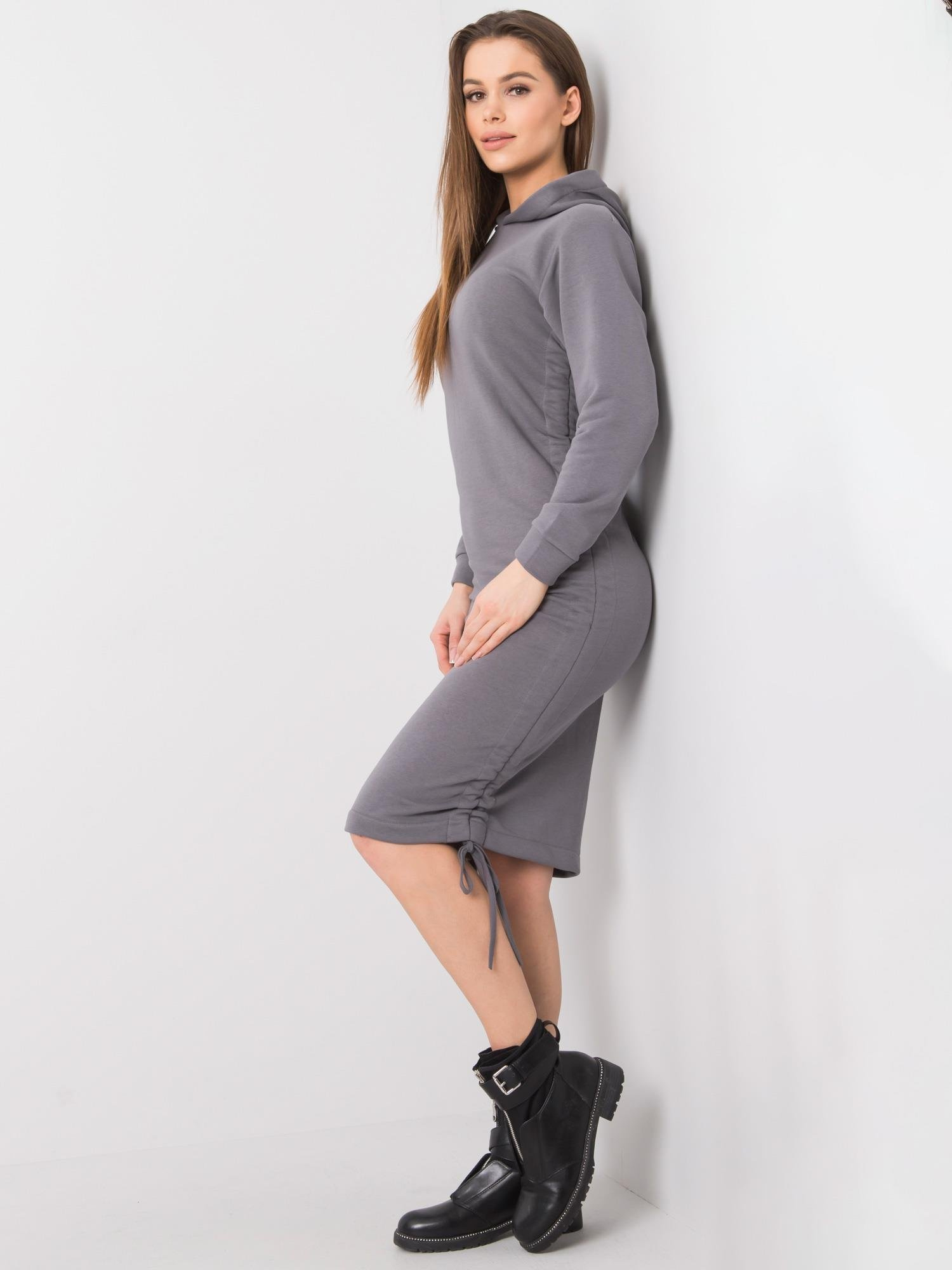 Dark grey dress Noelle RUE PARIS