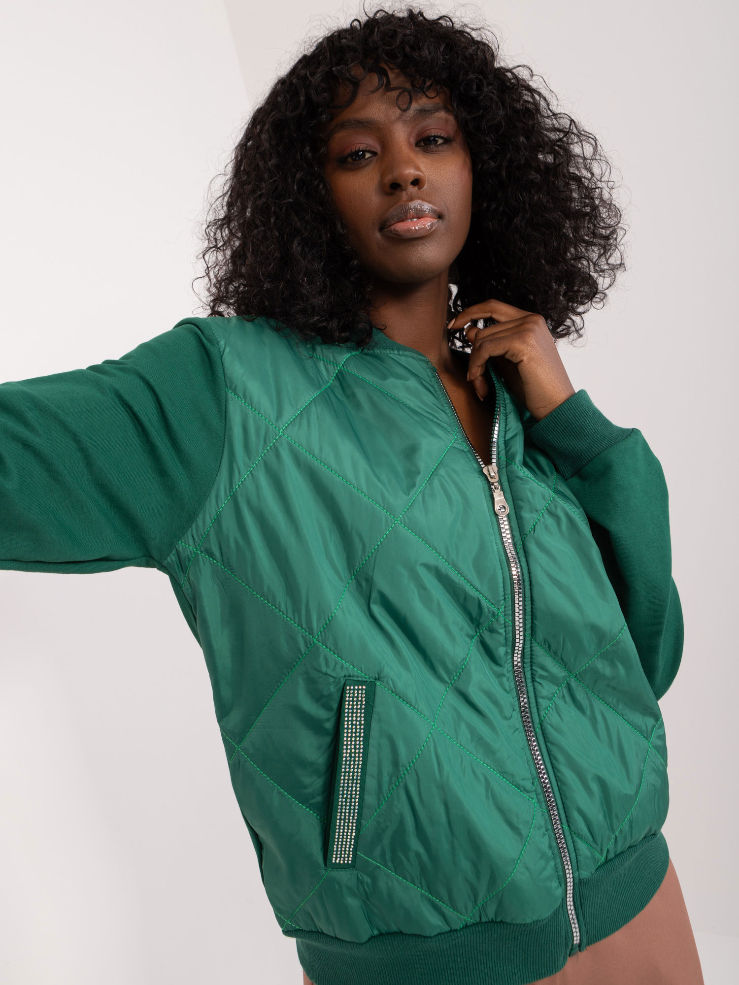 Bluza ciemny zielony