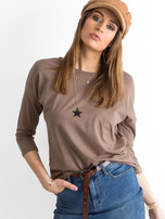 Brązowa bluzka April