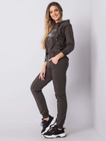 Ciemny khaki komplet Charis