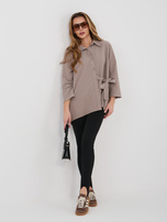 Fango asymetryczna koszula z sztruksu RUE PARIS 
