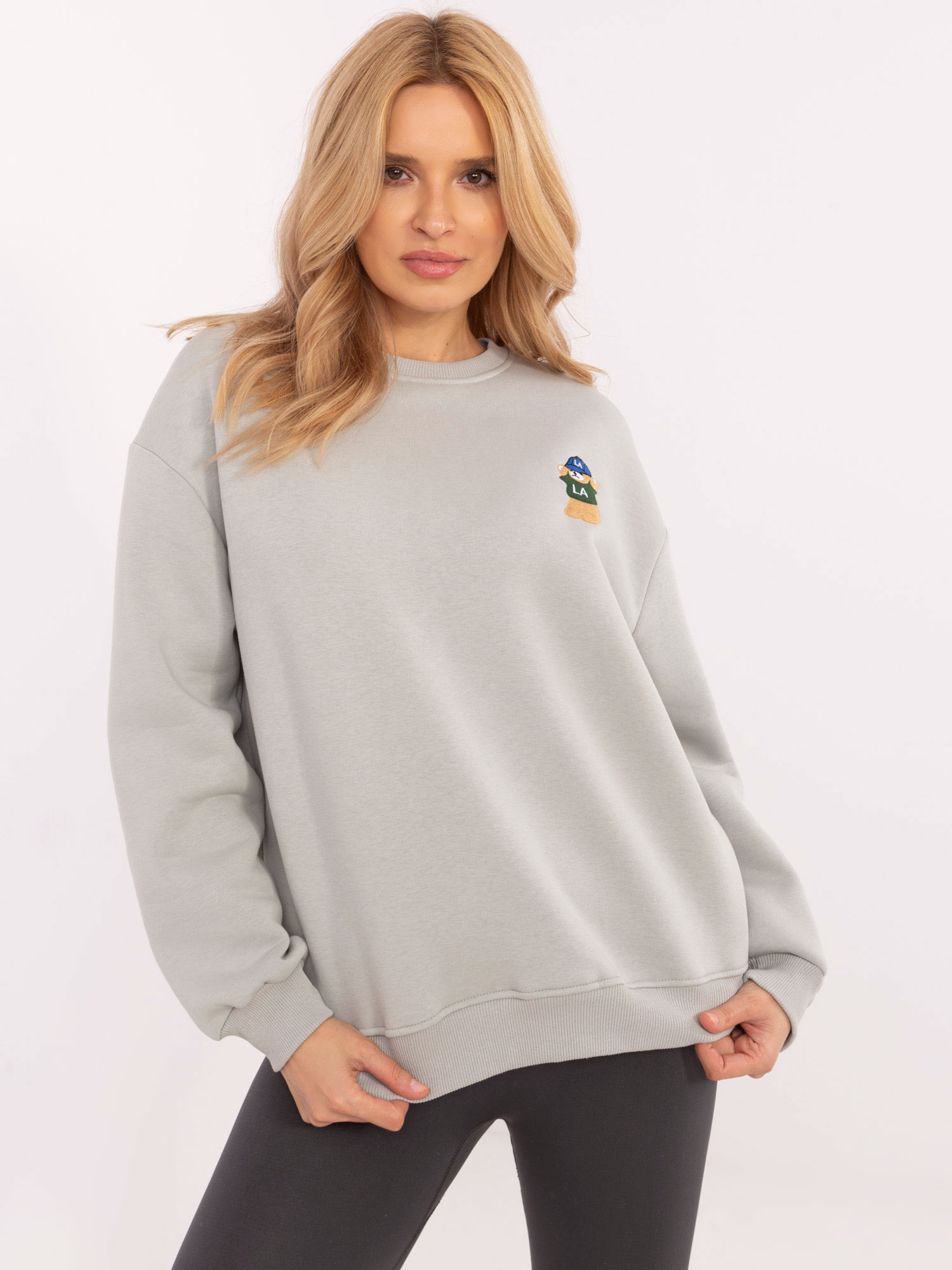 Bluza jasny szary