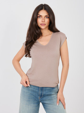 Fango damski t-shirt z dekoltem V SUBLEVEL 