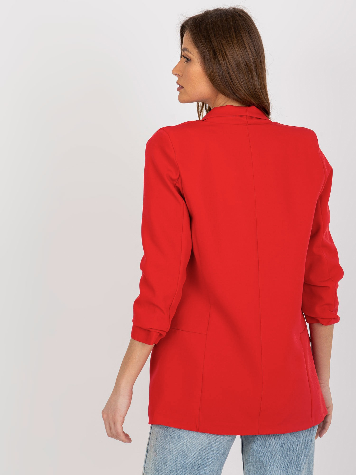 Hurt Rote Damenjacke mit Raffung Adela.