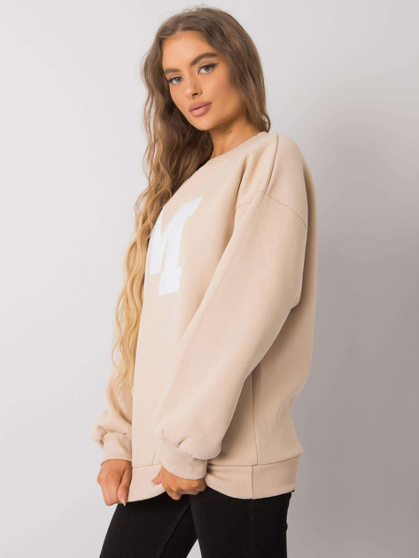 Jasnobeżowa bluza bawełniana Armelle