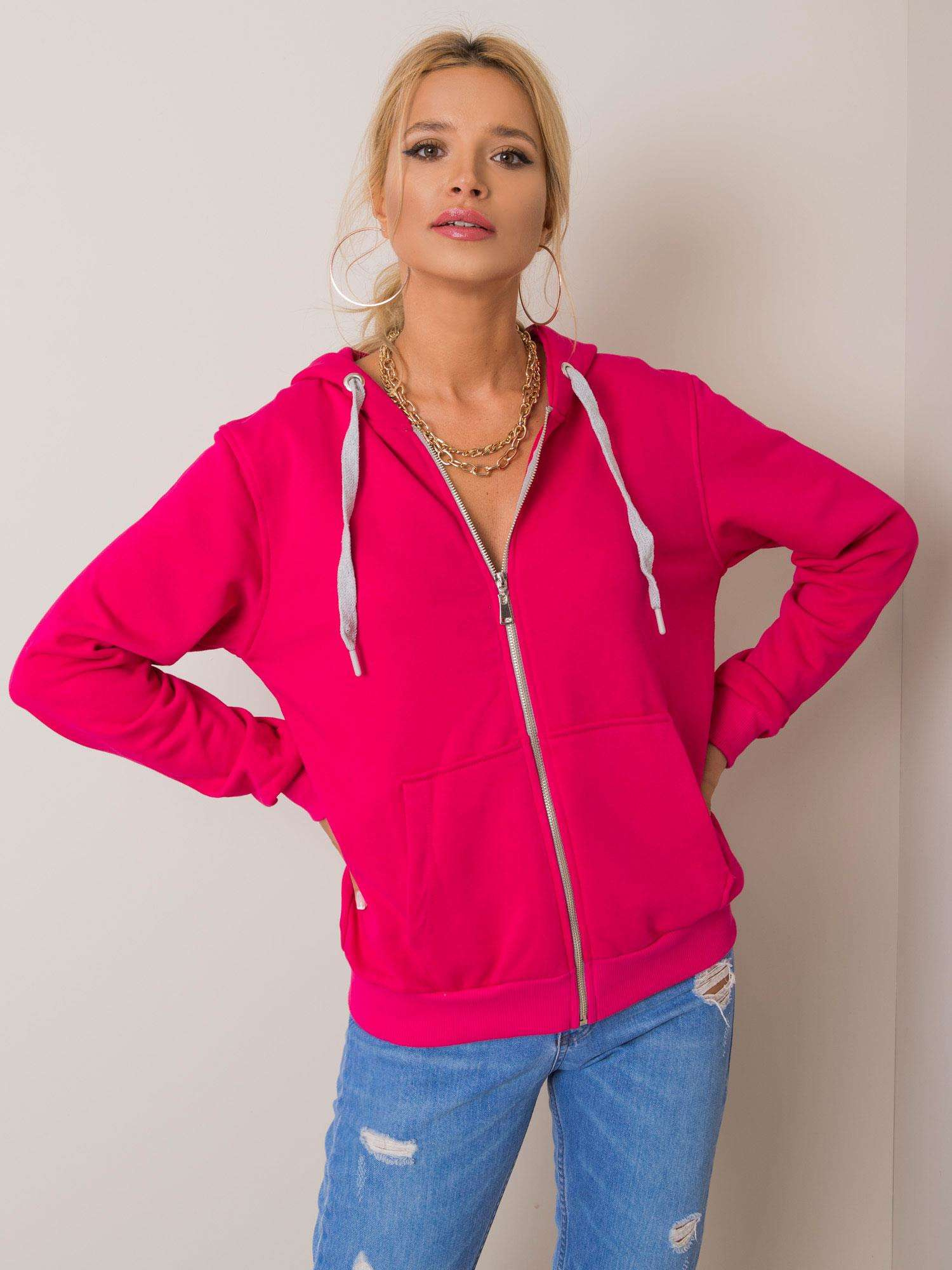Fuchsia Sweatshirt Linda.