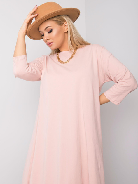 Jasnoróżowa sukienka Dulce