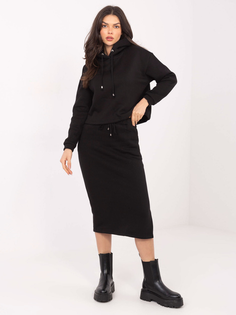 Czarny komplet bawełniany RUE PARIS