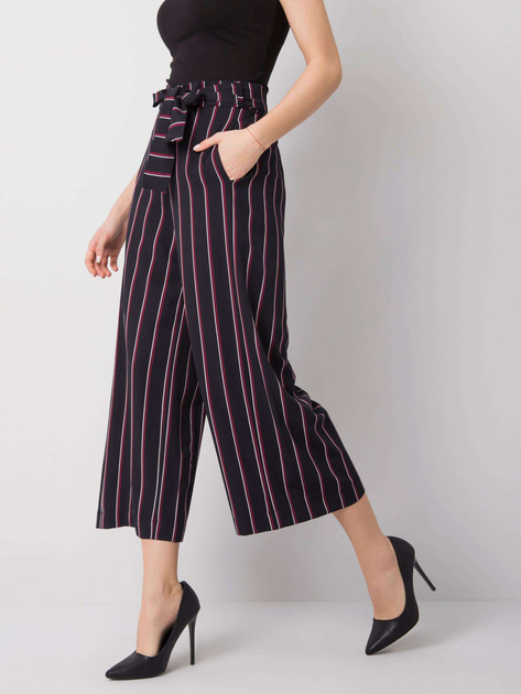 Granatowe spodnie Valerie RUE PARIS