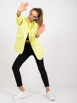 Żółta damska kurtka pikowana Callie RUE PARIS 