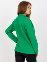 Hurt Zielona dresowa marynarka z zapięciem RUE PARIS