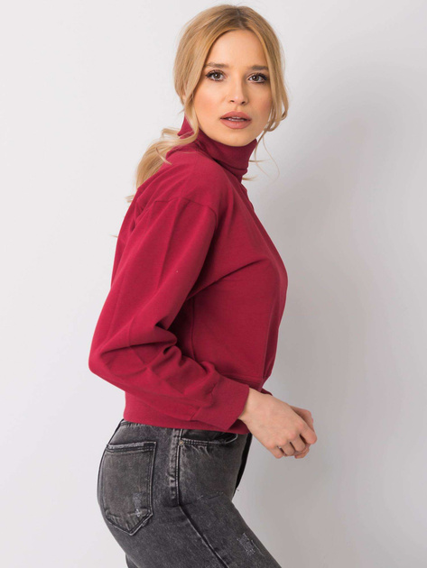 Bordowa bluza Vivian