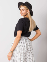 Czarny t-shirt Alessia