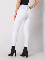White pants Approachable.