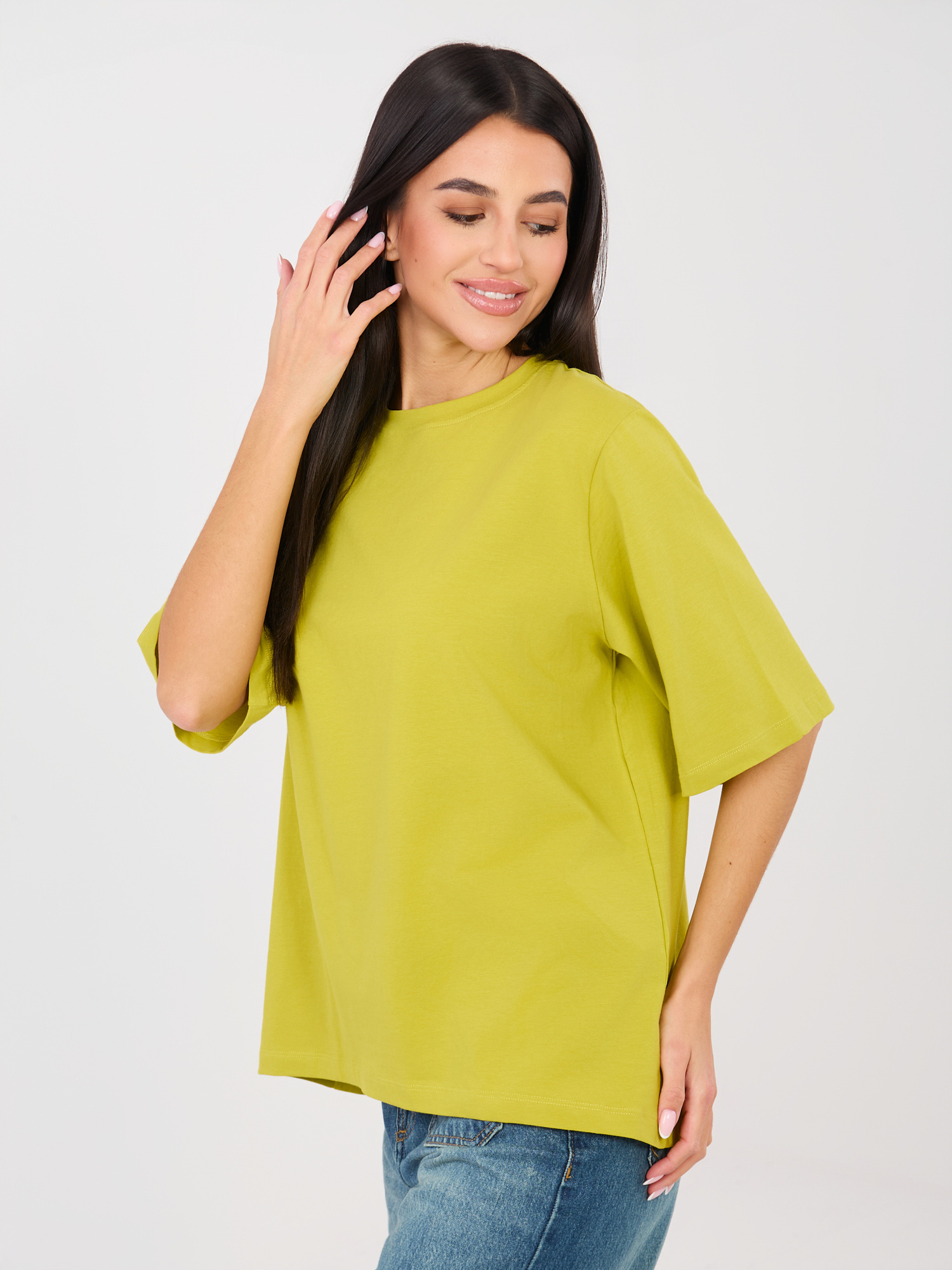 T-shirt limonkowy
