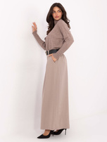 Fango szerokie spodnie z paskiem