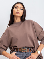 Kawowa bluza Twist