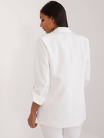 Hurt White women's blazer with 3/4 sleeves OCH BELLA.