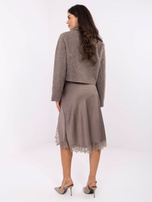 Fango elegancka spódnica z rozcięciem 