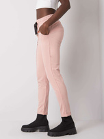 Brudnoróżowe spodnie dresowe Hadley