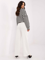 Hurt Ecru damskie spodnie dresowe z prostą nogawką