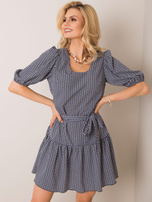 Granatrot Kleid Romance.