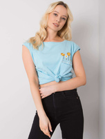 Jasnoniebieska bluzka Sarah