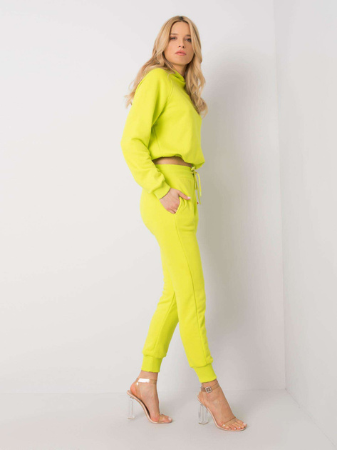 Limonkowy komplet Adoria