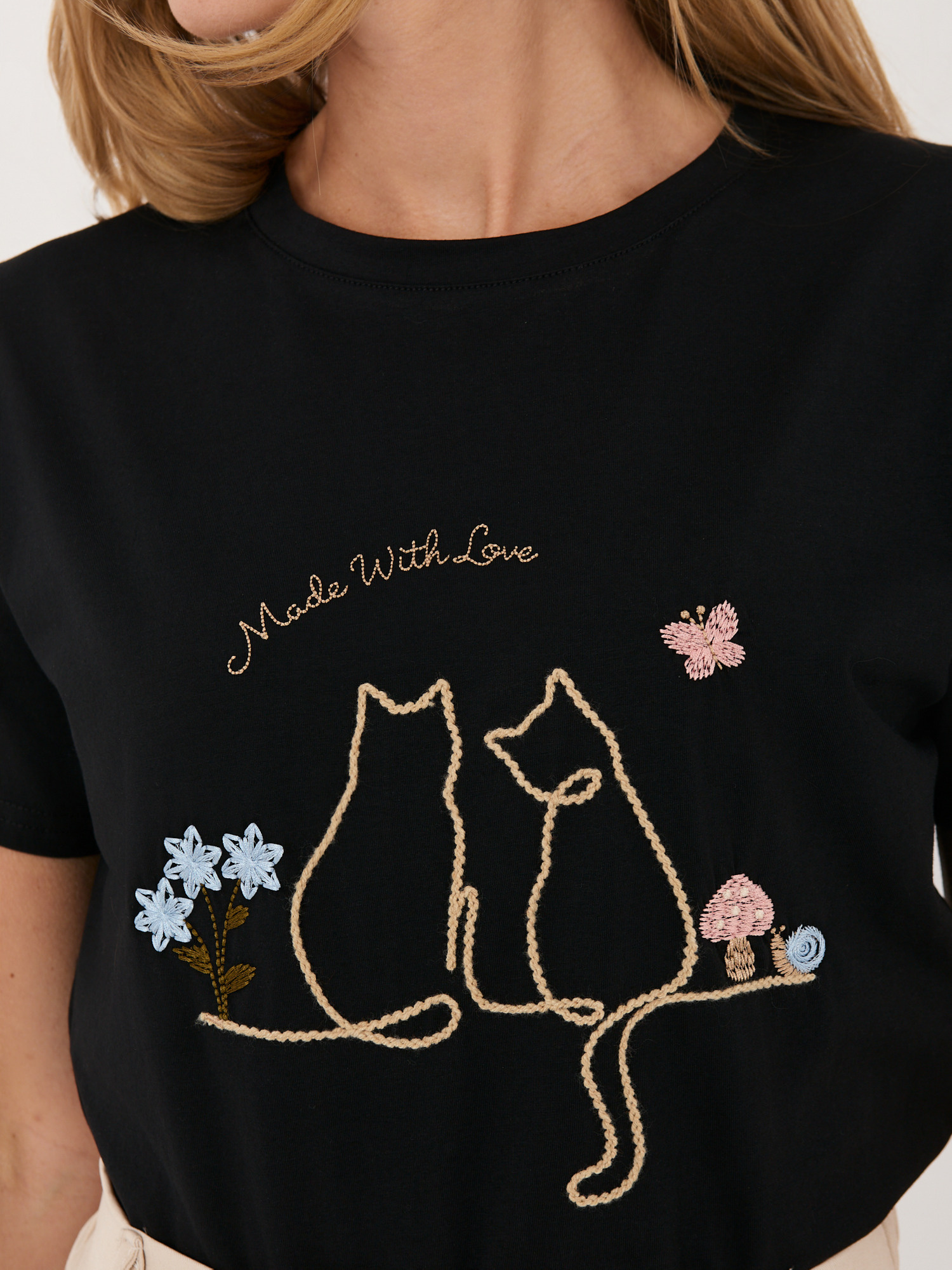 T-shirt czarny