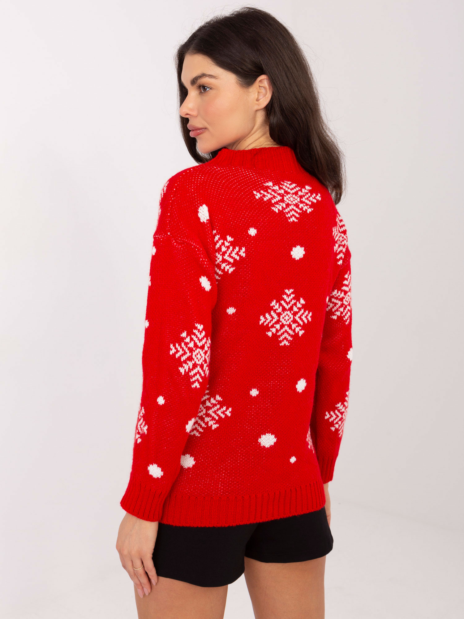 Sweter czerwony
