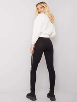 Czarne bawełniane legginsy Ellie RUE PARIS 