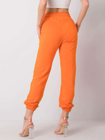 Pomarańczowe spodnie Agueda RUE PARIS