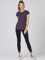 Fioletowy damski t-shirt TOMMY LIFE