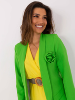 Hurtownia Jasnozielona marynarka z długim rękawem