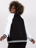 Czarno-biała bluza bomberka Porto RUE PARIS