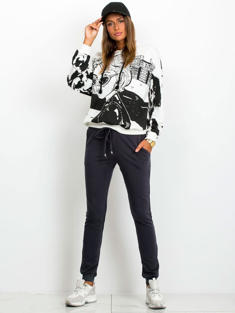 Grafitowe spodnie Faster